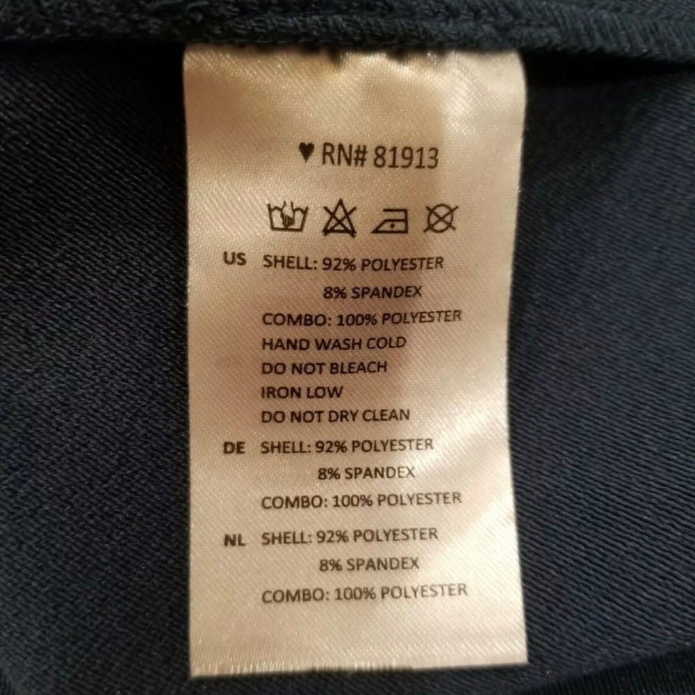 NWT women’s bandeau tank by Cooper & Ella. Sz Large. Zips up back. Polyester - Picture 8 of 9